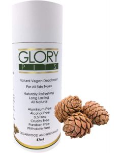 Glory Pits Sweet Cedarwood & Bergamot Vegan Deodrant