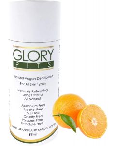 Glory Pits Sweet Orange & Sandalwood Vegan Deodrant