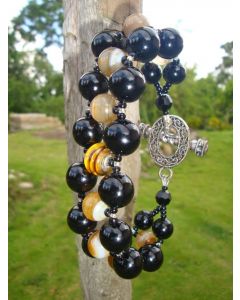 Black & Marbled bracelet